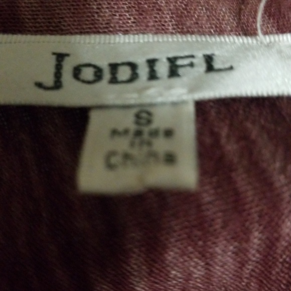 Classy wine white wash button down Jodifil small - Picture 6 of 7